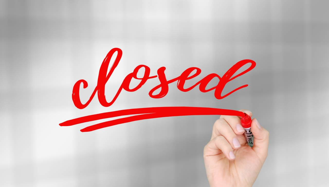 closed