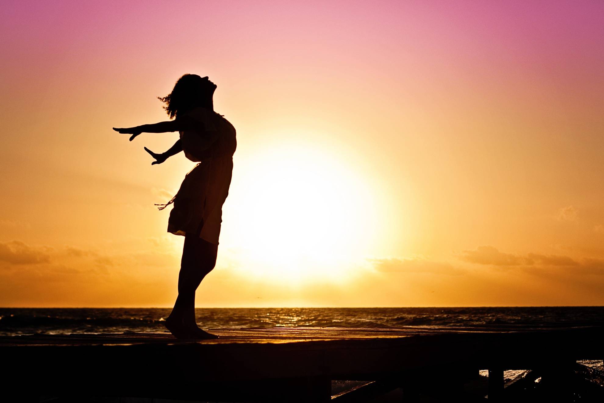 woman-sunset-silhouette